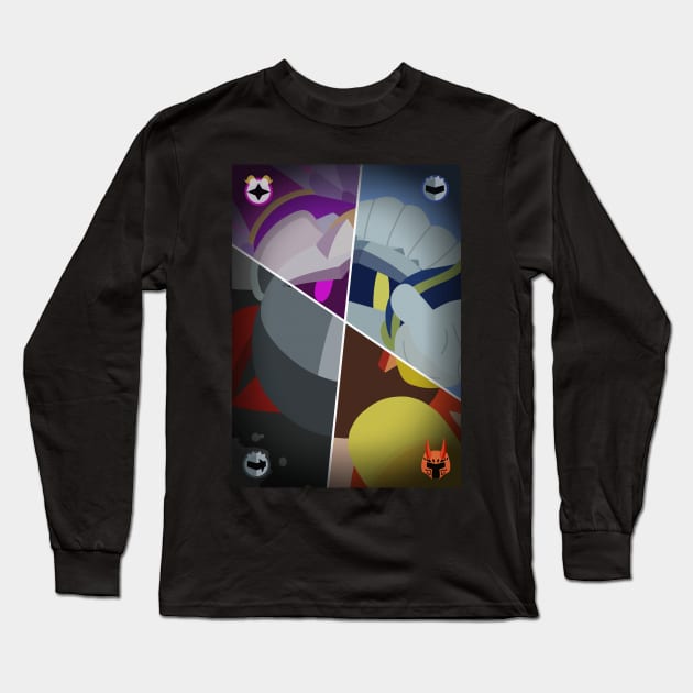 The 4 Knights of Kirby Long Sleeve T-Shirt by Beaaaaaah